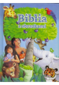 Biblia z obrazkami niebieska