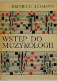 Wstęp do muzykologii