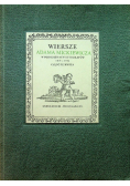 Wiersze Adama Mickiewicza w podobiznach autografów