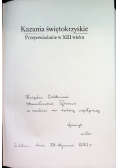 Kazania świętokrzyskie