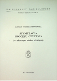 Stymulacja procesu czytania (w młodym wieku szkolnym)