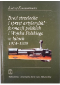 Broń strzelecka i sprzęt artyleryjski formacji polskich i Wojska Polskiego w latach 1914 - 1939