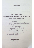 Siły zbrojne w państwie demokratycznym i autorytarnym