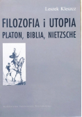 Filozofia i utopia Platon Biblia Nietzsche