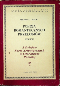 Poezja romantycznych przełomów  szkice