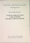 Funkcje semantyczne i składniowe polskich przysłówków Nr 77