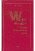 Wybór dialogów Eutyfron Obrona Sokratesa Kriton