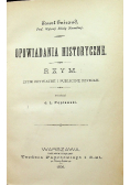 Opowiadania historyczne Rzym 1896 r.