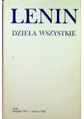 Lenin Dzieła wszystkie Tom 54