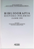Bibliografia historii polskiej za rok 1998