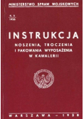 Instrukcja noszenia troczenia i pakowania wyposażenia w kawalerii