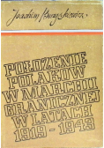 Położenie Polaków w marchii granicznej w latach 1919 1943