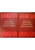 Historia literatury hiszpańskiej Tom 1 i 2