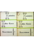 Kelles Krauz Pisma wybrane Tom I i II