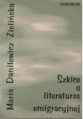 Szkice o literaturze emigracyjnej półwiecza 1939-1989