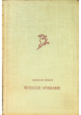 Wiersze wybrane