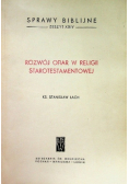 Rozwój ofiar w religii starotestamentowej