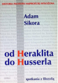 Od Heraklita do Husserla