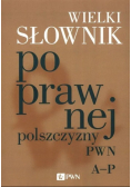 Wielki słownik poprawnej polszczyzny PWN Tom 1 A-P