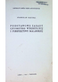Podstawowe zasady geometrii wykreślnej perspektywy malarskiej