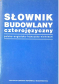 Słownik budowlany czterojęzyczny