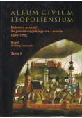 Album Civium Leopoliensium rejestry przyjęć do prawa miejskiego we Lwowie 1388-1783