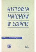Historia mnichów w Egipcie