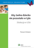Aby żadne dziecko nie pozostało w tyle