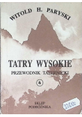 Tatry Wysokie przewodnik Taternicki 2