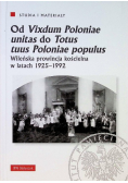 Od Vixdum Poloniae unitas do Totus tuus Polaniae populus