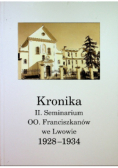 Kronika II seminarium OO Franciszkanów we Lwowie 1928 1934