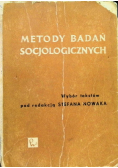 Metody badań socjologicznych