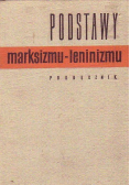 Podstawy marksizmu-leninizmu Podręcznik