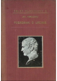 Pogadanki o Łacinie 1930 r.