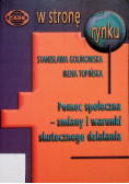 W stronę rynku pomoc społeczna zmiany i warunki skutecznego działania