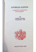 Liturgia godzin Codzienna modlitwa Ludu Bożego Tom III Okres zwykły tygodnie I - XVII