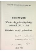 Miasteczka Guberni Kieleckiej W Latach 1870-1914
