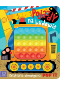 Pojazdy na budowie Książeczka sensoryczna