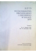 Spis duchowieństwa diecezjalnego i zakonnego w Polsce 1979