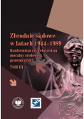 Zbrodnie sądowe w latach 1944-1989