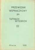 Przewodnik wspinaczkowy po Tatrach Wysokich Część II