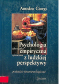 Psychologia empiryczna z ludzkiej perspektywy