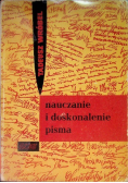 Nauczanie i doskonalenie pisma