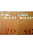 Słownik fińsko polski Tom 1 i 2