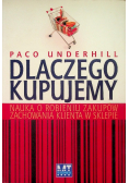 Dlaczego kupujemy nauka o robieniu zakupów zachowania klienta w sklepie