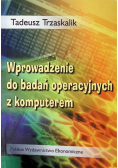 Wprowadzenie do badań operacyjnych z komputerem