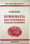 Demografia Rzeczypospolitej Przedrozbiorowej