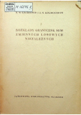 Rozkłady graniczne sum zmiennych losowych niezależnych