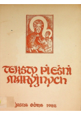 Teksty Pieśni Maryjnych