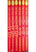 Ilustrowany Atlas Historia Polski Tom 1 do 6